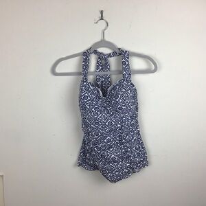 Lands End tankini top size 8.